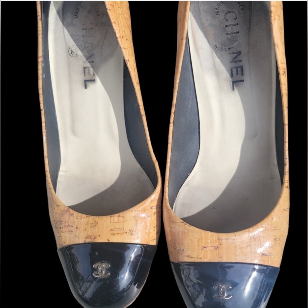 CHANEL Vintage iconic Gold and Brown Tweed skirt (only) gripoix bejeweled button - Picture 14 of 14